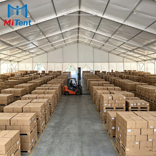warehouse tents